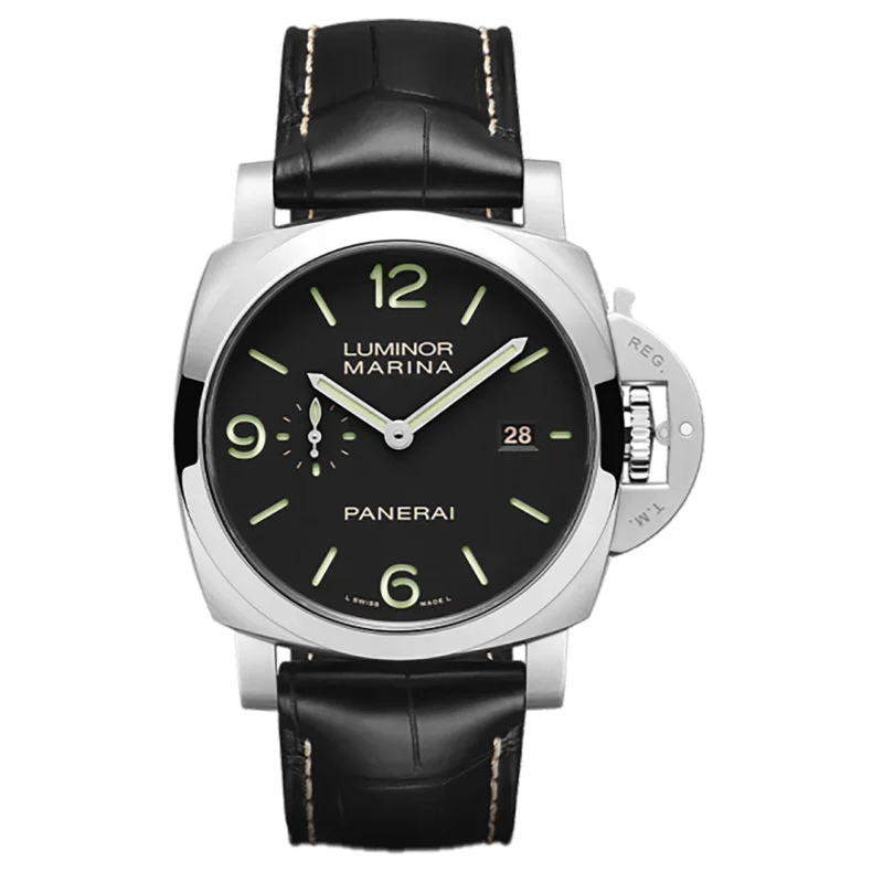 שעון Panerai Luminor Marina PAM01392 44mm Acciaio Black רפליקה (העתק) | מק"ט 98803353213