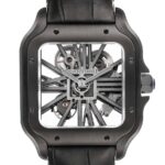 שעון Cartier Santos de Cartier Skeleton WHSA0009 *הדגם החדש*