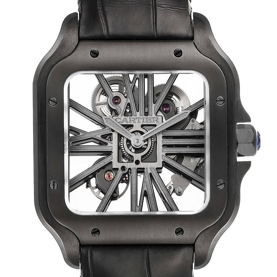 שעון Cartier Santos de Cartier Skeleton WHSA0009 *הדגם החדש*