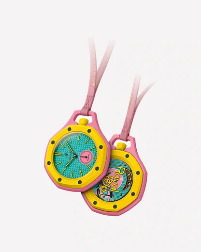 שעון כיס Swatch x Audemars Piguet מסדרת Royal Pop דגם OTG ROZ