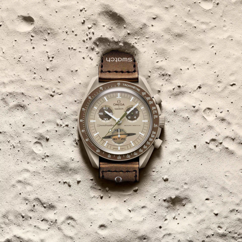 Swatch x Omega Bioceramic Moonswatch Mission to Saturn SO33T100